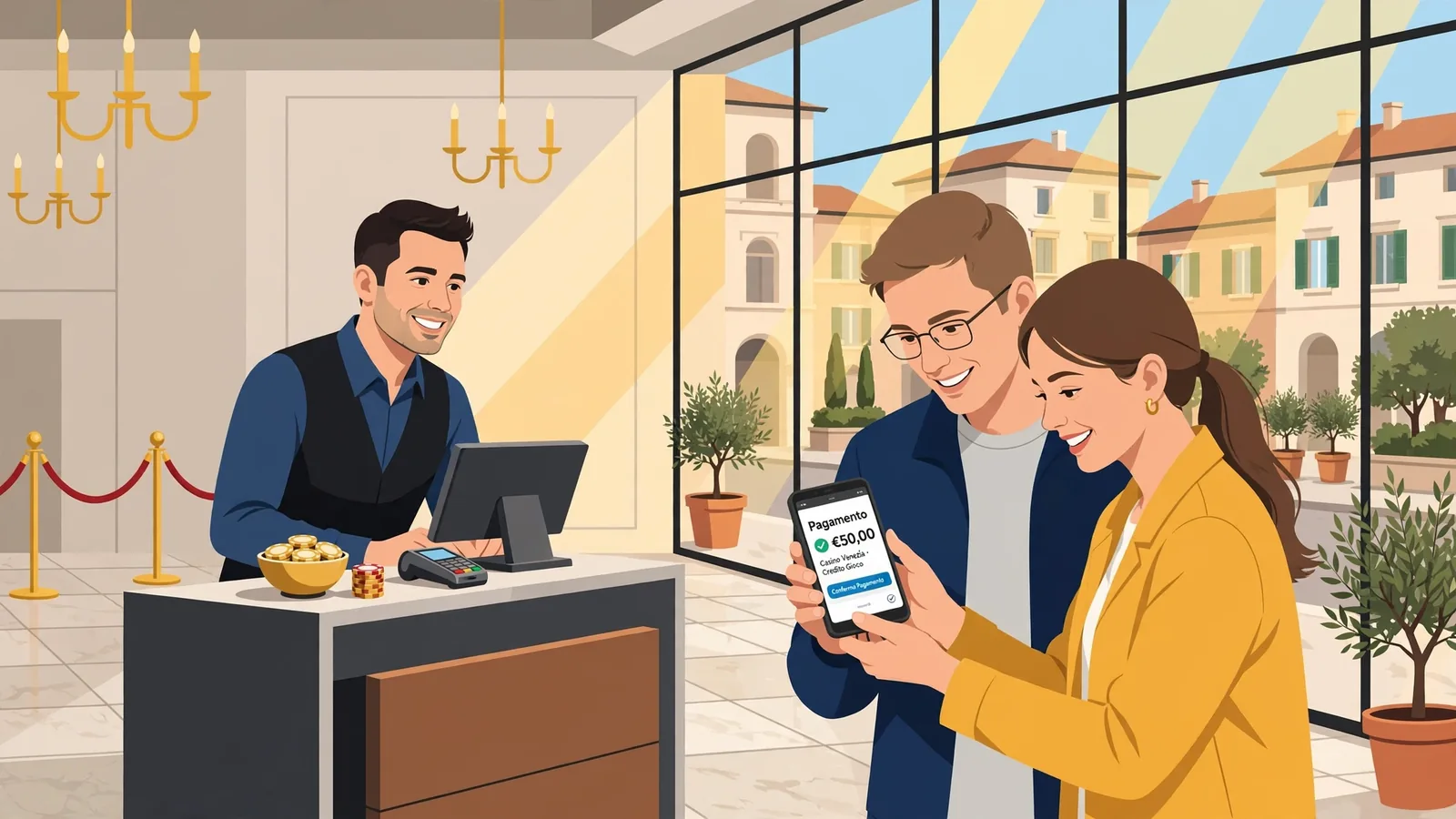 Pagamenti e depositi nei casinò online